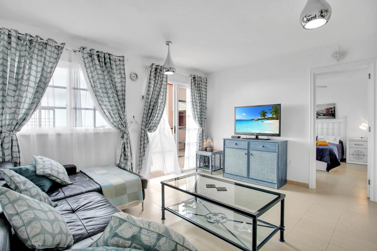 Top Floor, Sea View, Huge Terrace, Heated Pool, Garage Los Cristianos  Exterior photo